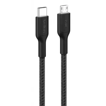 Belkin CAB026HQ1MBK mobiele telefoonkabel zwart