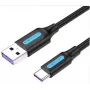Vention USB-C naar USB 2.0 kabel CORBH 2 m — zwart