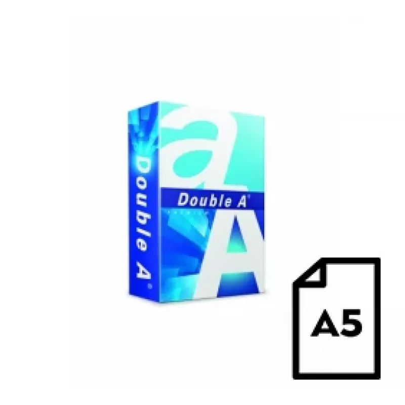 Papier Double A (A-kwaliteit), A5, 80g, 500 vel