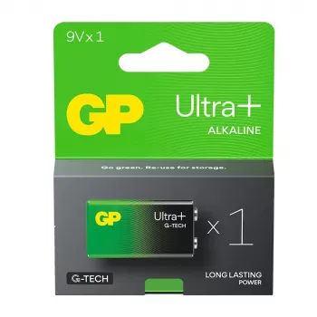 Alkalinebatterij 6LR61 9V GP ULTRA+ 1 st.