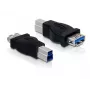 USB-adapter DeLOCK USB 3.0-B M naar USB 3.0-A FM 65179