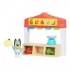 Speelfigurenset TMTOYS Mini Bluey levensmiddelenwinkel BLU17555 – minifigurenset voor speelplezier