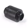 Alphacool ES D-Plug 20 mm G1/4 buitendraad naar G1/4 buitendraad, Deep Black