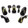 Datalogic PowerScan PM9600 - USB-kit - barcodescanner - draagbaar - SR - 2D-imager - decodeert - RF(433 MHz) (PM9600-SR433RBK12)