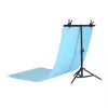 Achtergrondstatief voor fotostudio Puluz 70x200cm + achtergronden 2 stuks DCA0976