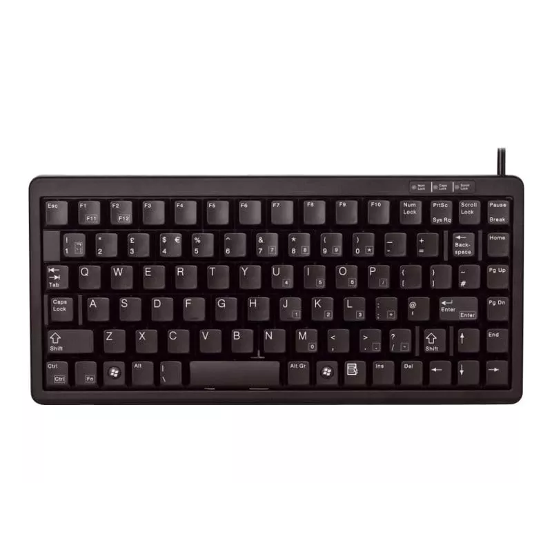 CHERRY G84-4100 toetsenbord universeel USB AZERTY Frans zwart
