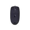 Logitech M90 bedrade optische kantoormuis — 1000 DPI, dubbelhandig, USB Type-A, zwart