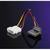 ROLINE adapterkabel 4-pol. HDD / SATA, haaks (11.03.1061)