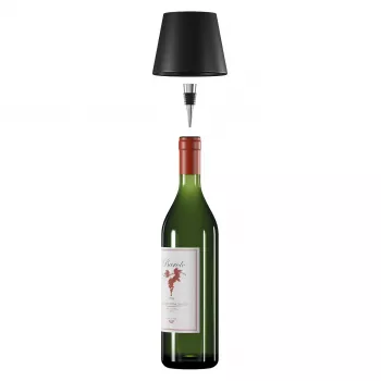 RealPower TableLight 360 3W LED-tafellamp zwart IP44
