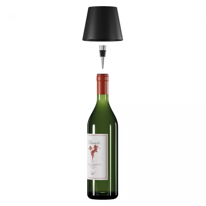 RealPower TableLight 360 3W LED-tafellamp zwart IP44