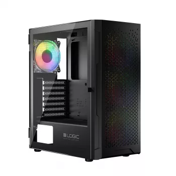 Logic ARAMIS ARGB MINIDI USB 3.0 behuizing zwart
