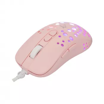 Muis White Shark GM-9004 Tristan-2 Pink RGB USB