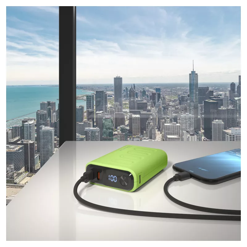 Draagbare batterij RealPower PB-10000C PD+ 10000 mAh