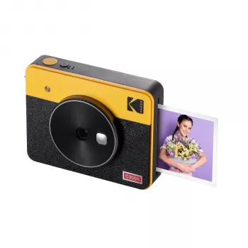 Sofortbildkamera Kodak Mini Shot 3 Retro C300R Geel — direct printen, compact ontwerp