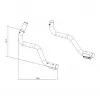 Oplite GTR S3/S8 Full Force Kit framversteviging, zwart