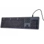Bedrade toetsenbord CK-400 zwart-grijs