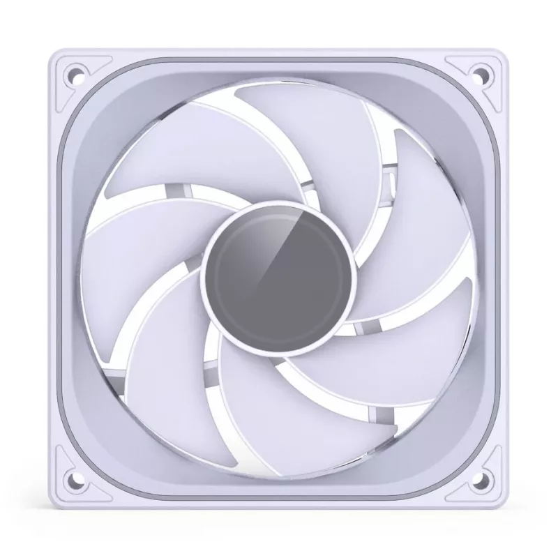 Koelventilator Jonsbo ZB-120 Reverse Blade PWM ARGB 120mm wit, axiale ventilator, 120 mm