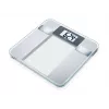 Beurer BG 13 Square grijs, transparant elektronische personenweegschaal
