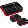 Oplaadset Einhell 2x 4.0Ah Twincharger AC LED