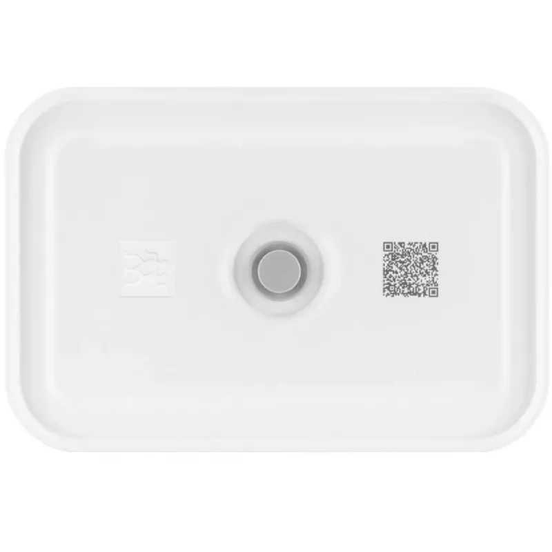 Lunchcontainer ZWILLING FRESH & SAVE 1 l, kunststof met siliconenafdichting, grijs/wit