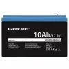 Accupack LiFePO4 QOLTEC 10Ah 12,8V 128Wh met geïntegreerde BMS