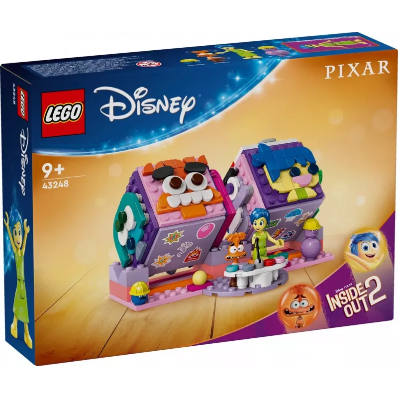 Bouwspeelgoed LEGO Disney Pixar Inside Out 2 gevoelsdobbelstenen set 43248