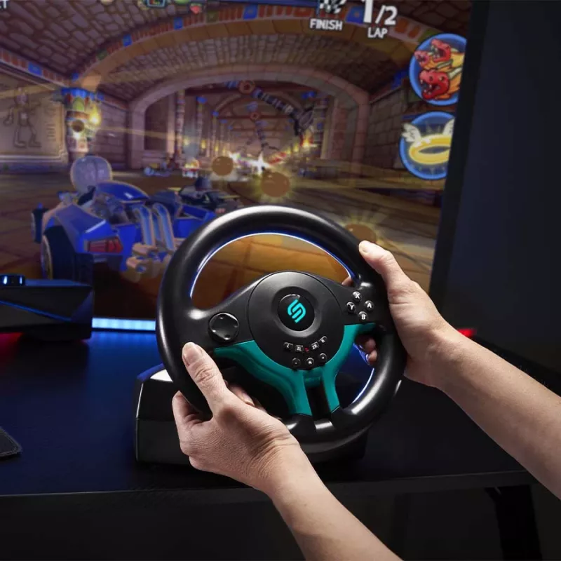 Subsonic Superdrive SV 250-S stuurwiel Blue Edition