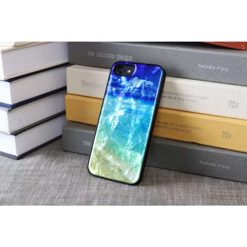 iKins hoesje voor Apple iPhone 8/7 – beach zwart