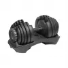 Verstelbare gietijzeren halter Rebel RBA-2303 — tot 24 kg, zwart, eendelig