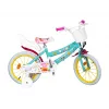 Kinderfiets Toimsa TOI1698 16 inch met Peppa Pig-afbeeldingen, geschikt voor leeftijd 3–6