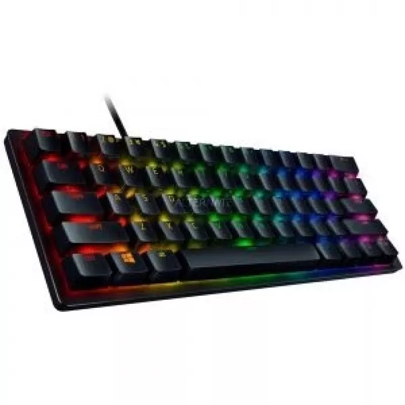 Huntsman Mini, gaming-toetsenbord zwart, DE-layout, Razer Linear Optical (Red)