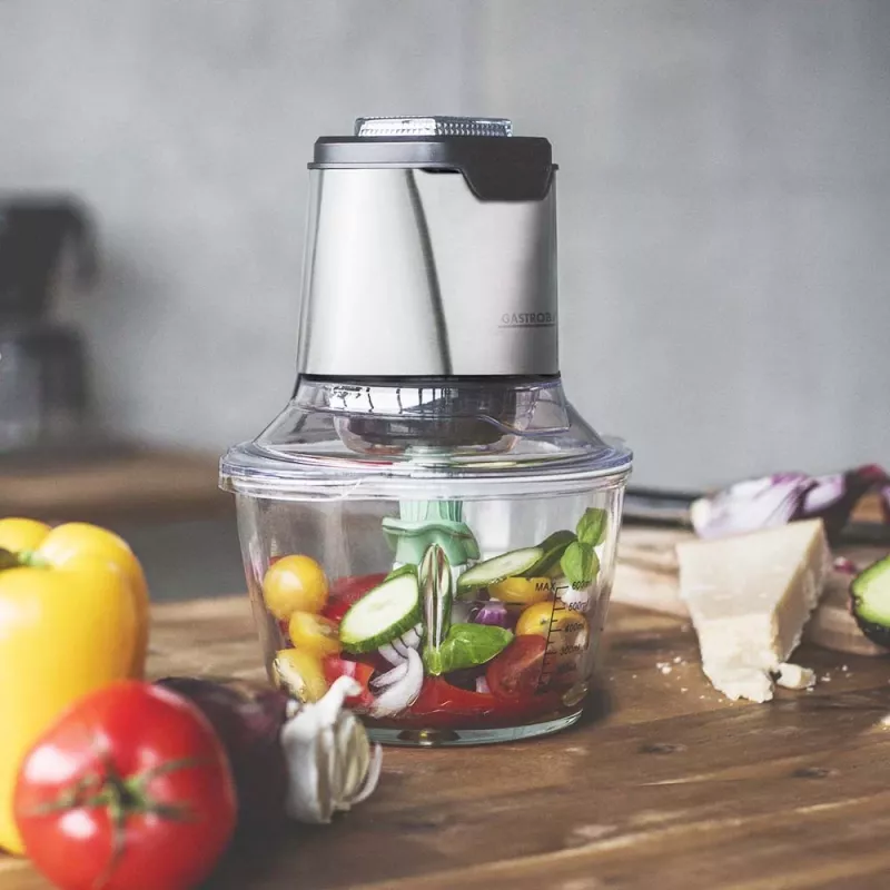 Elektrische hakmolen Gastroback Design Mini Chopper Plus