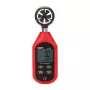 Handanemometer Unit UT363 — wind snelheids- en temperatuurmeting, compact draagbaar meetinstrument