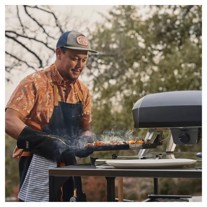 Ooni Koda 2 Pro pizzamaker zwart zilver 1 pizza 46 cm