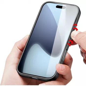 Nevox StyleShell NYLO 2528 Hoesje voor iPhone 17 Pro, zwart