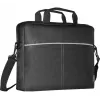 Laptoptas DEFENDER Lite 39,6 cm (15,6 inch) zwart/grijs, polyester, rits, draaggreep, afneembare schouderriem