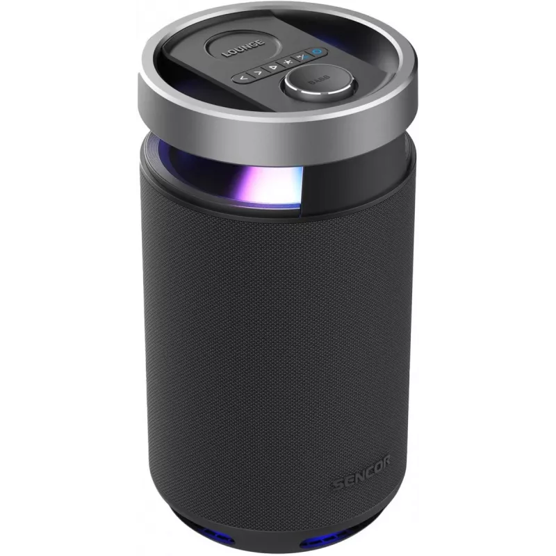 Draagbare Bluetooth-luidspreker SENCOR Resonex Lounge 130W, IPX7 waterdicht, TWS, LED-verlichting