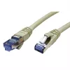 Netwerkkabel VALUE 21.99.0864 grijs 0,3 m Cat6a S/FTP