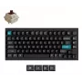 Mechanisch 75%-toetsenbord Keychron Q1 Ultra 8K – USB + RF draadloos + Bluetooth, RGB, zwart
