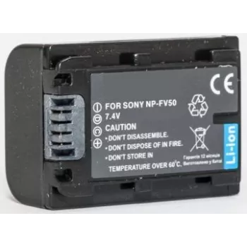 Extra Digital NP-FV50 batterij 7,2V 2200mAh — oplaadbare camera-accu