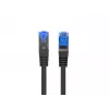 Netwerkkabel Lanberg PCF6A-10CC-0025-BK RJ45 Cat6a 0,25m zwart