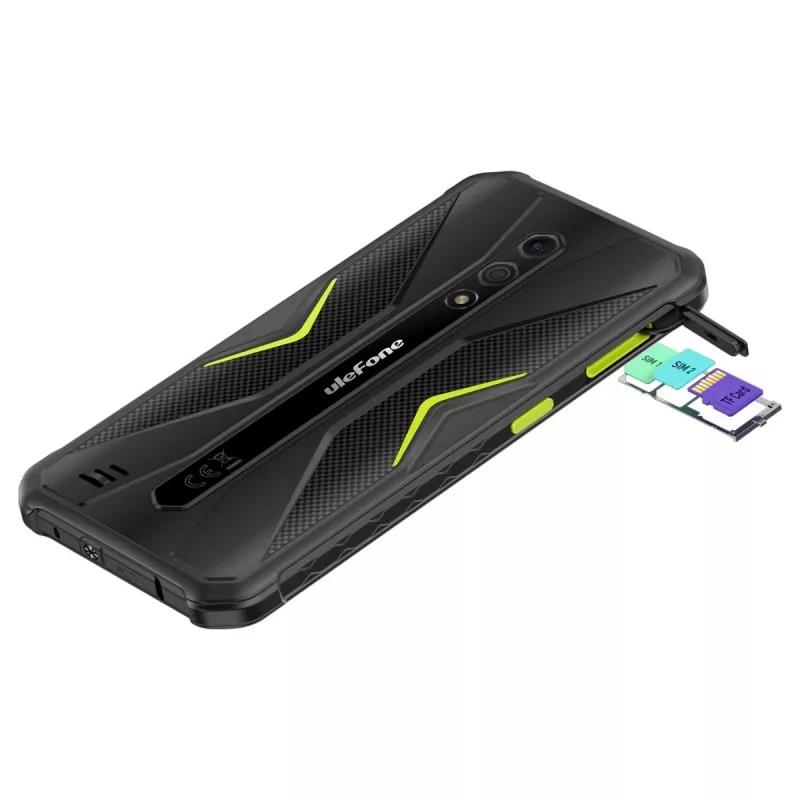 Ulefone Armor X12 Pro 4/64GB zwart/groen zonder oplader