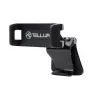Telefoonhouder Tellur TLL171261 — universele, compacte, kantelbare auto- en tafelhouder, zwart