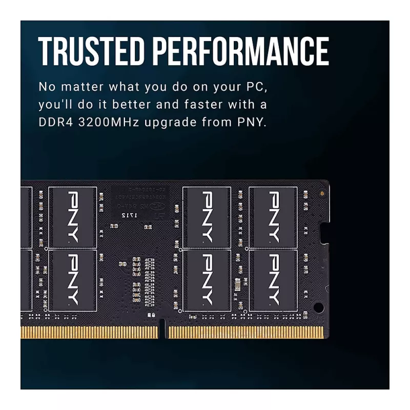 PNY Performance - DDR4 - module - 8 GB - SO DIMM 260-PIN