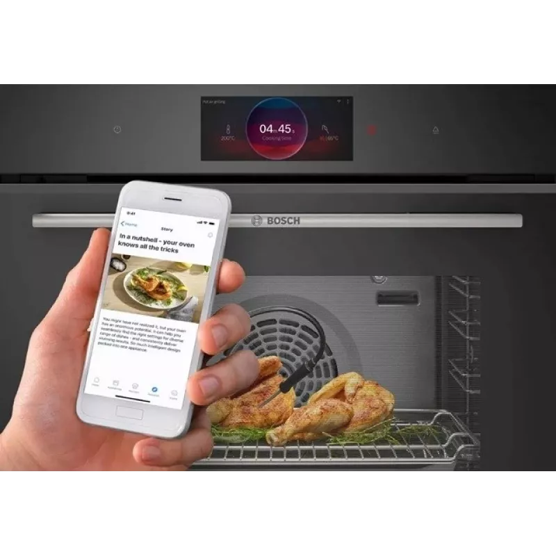 Bosch Serie 8 HBG7722B1 oven 71 L 3600 W zwart