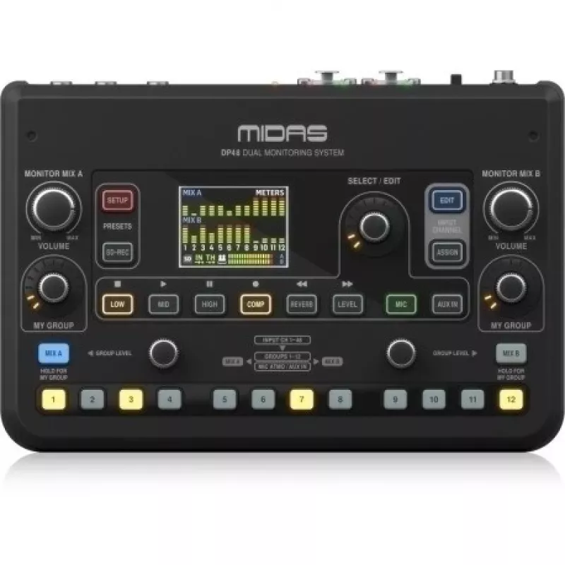 Mixer Midas DP48 48-kanaals OEM digitaal persoonlijk monitorsysteem