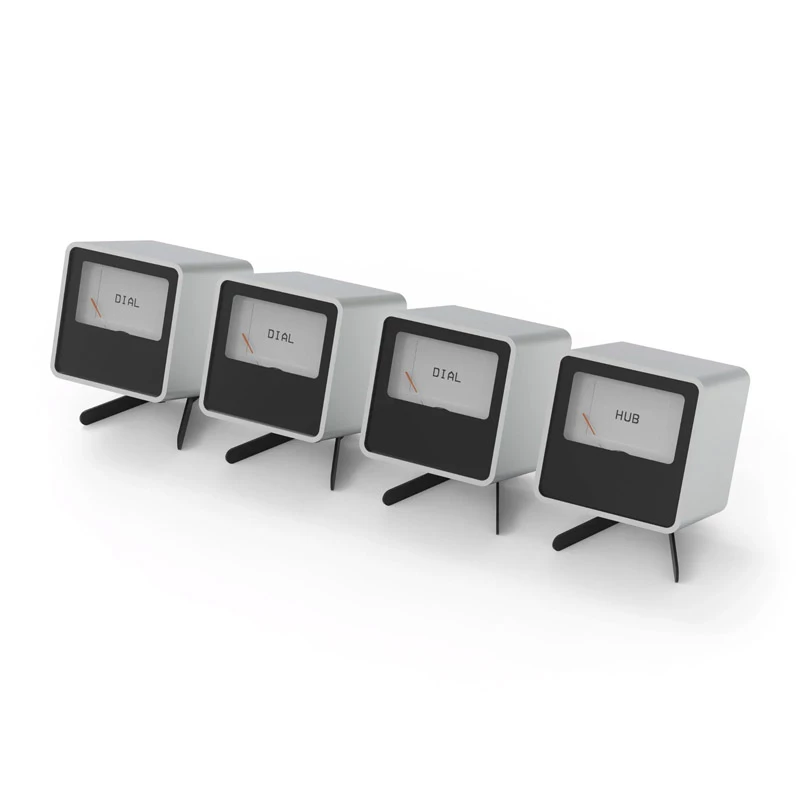 Dial controller Streacom VU1-Dial zilver USB Type-C — draaiknop voor systeemventilatoren, RGB- en audiobesturing