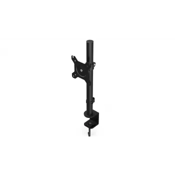 Monitorbeugel ENDORFY Atlas voor 27-inch monitoren (68,6 cm), klemtafelhouder, VESA 75x75–100x100, kantelbaar ±35°, draaibaar ±90°, in hoogte verstelbaar, zwart