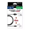 USB-kabel Subsonic SA5355 4 m USB 2.0 A naar Micro-USB A zwart