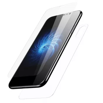 Schermbescherming Devia Temperglas Entire View voor iPhone XS Max – helder, 10-pack
